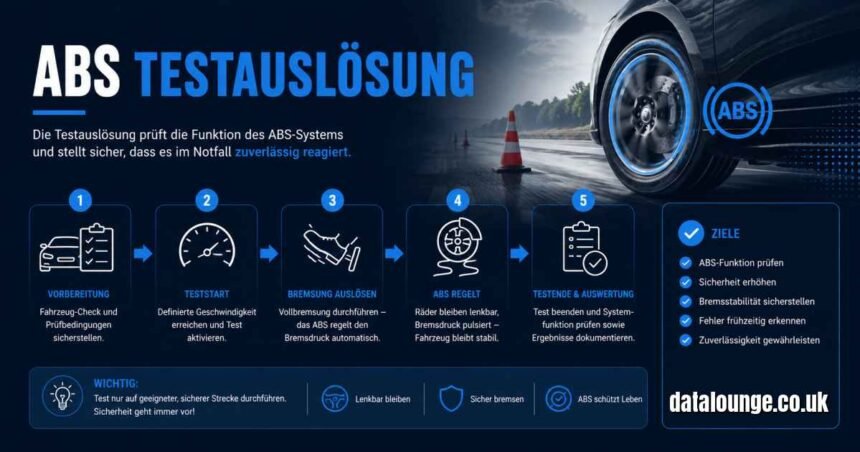 ABS Testauslösung: Der Komplette Leitfaden für Sicherheit, Funktion und Diagnose